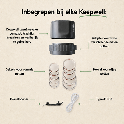 Keepwell Vacuümsealer