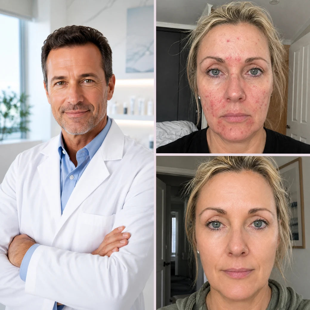 Real skin result